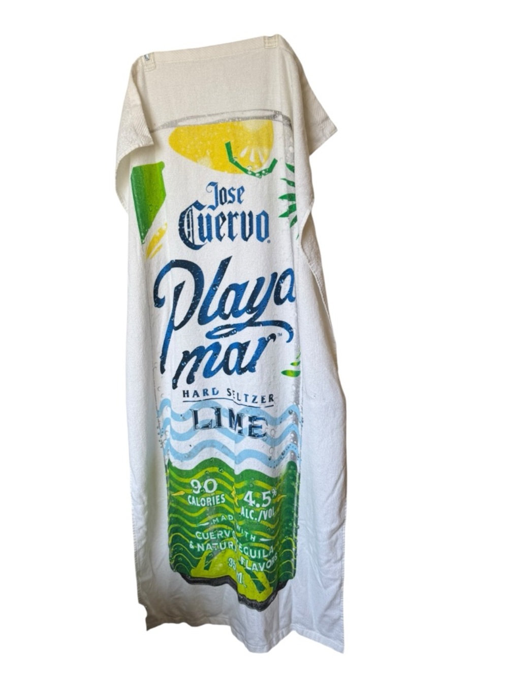 Jose Cuervo Playa Mar Lime Hard Seltzer Promotional Beach Towel